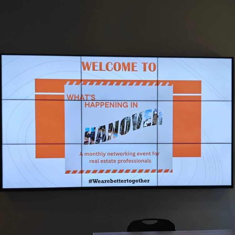 What's Happening in Hanover video screens