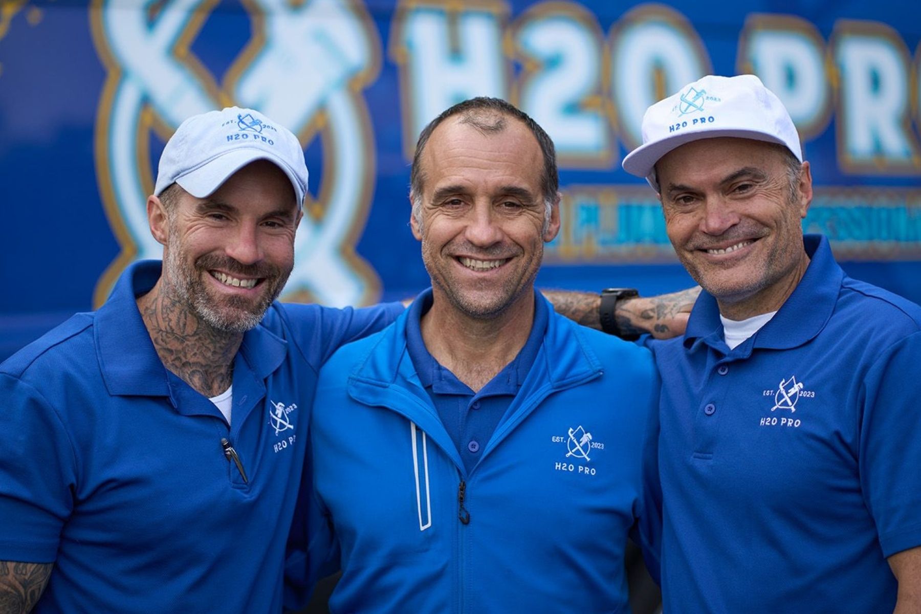 h2o pro plumbing team photo