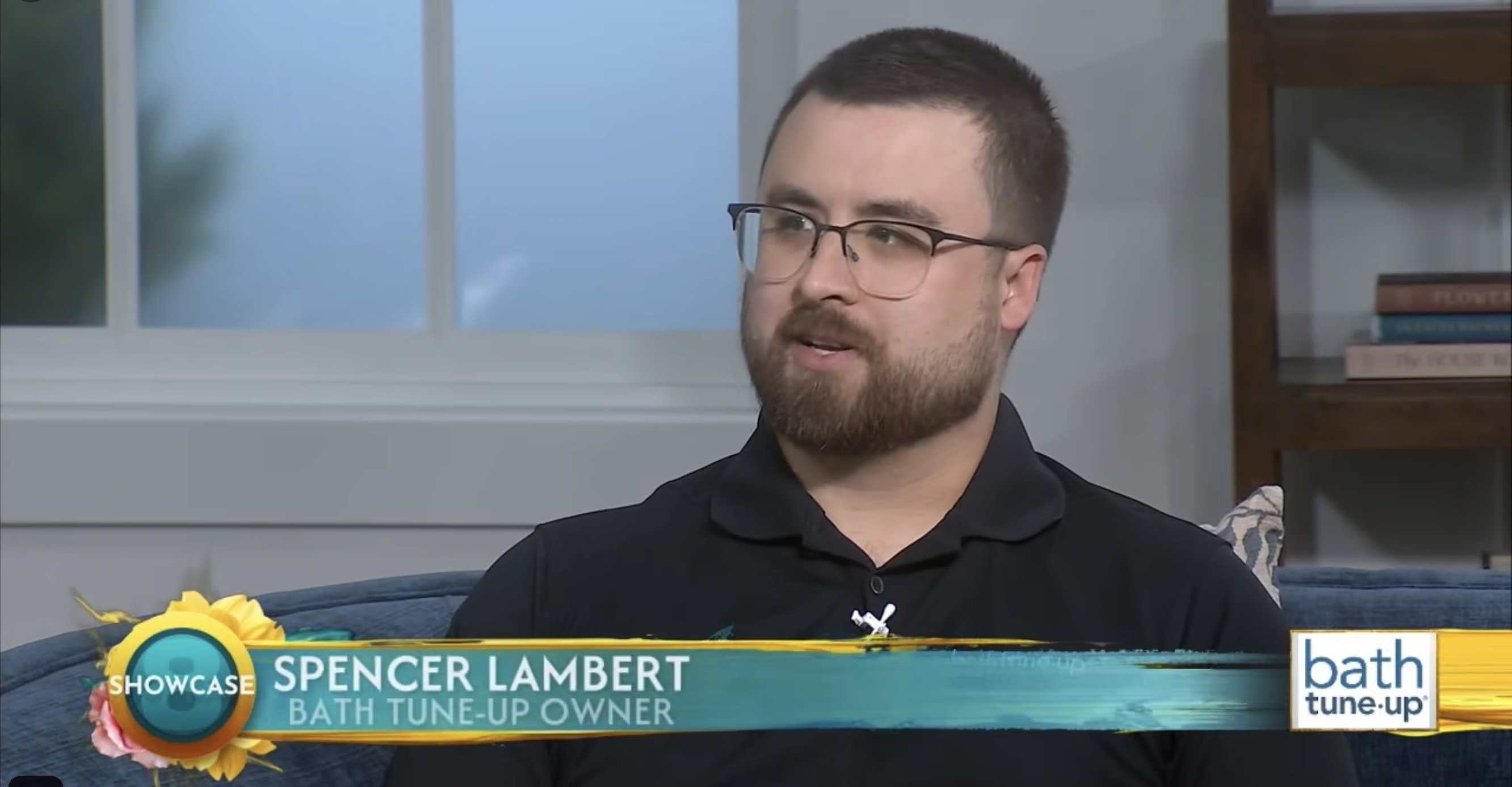 Photo of Spencer Lambert on Showcase talk show