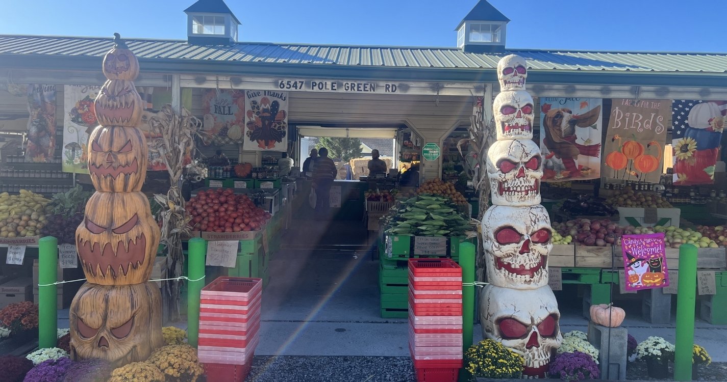 entrance to Pole Green Market