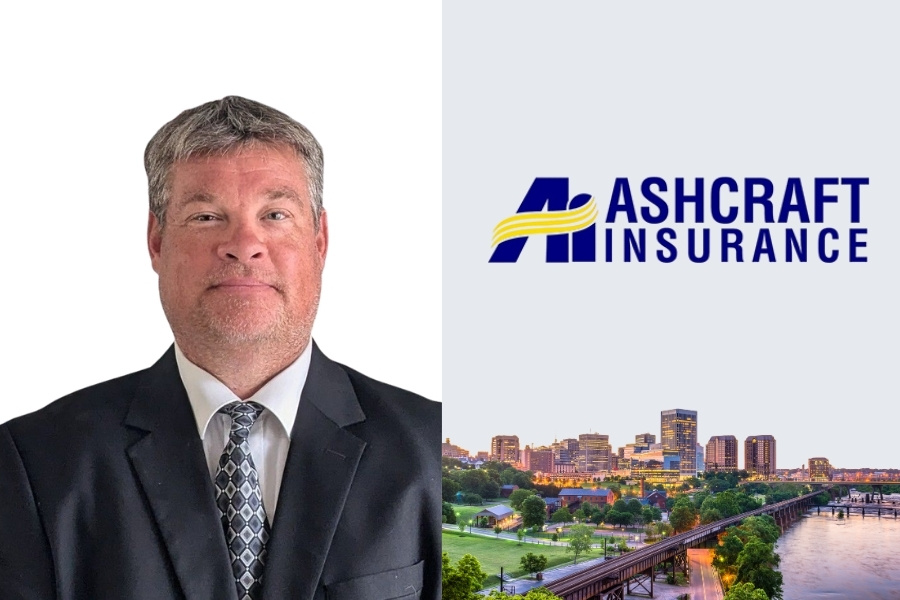 Scott Elliott Headshot with Ashcraft Logo and Richmond Skyline