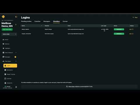 How to Manage Account Logins in MatBoss