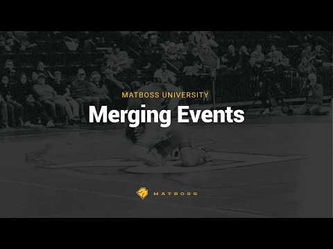 How to Merge Two Events in Your MatBoss Scorebook
