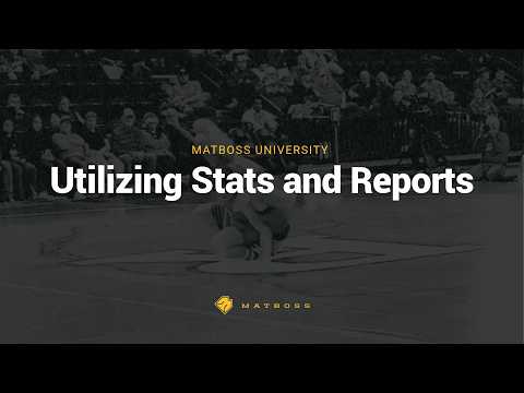How to Use Stats and Reports in MatBoss