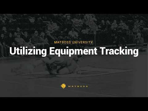 How to Track Equipment in MatBoss