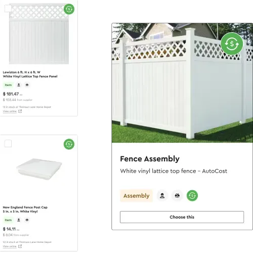 Bolster Fence Assemblies