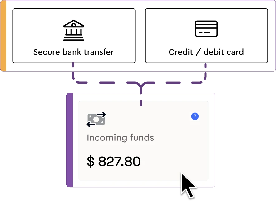 collect funds