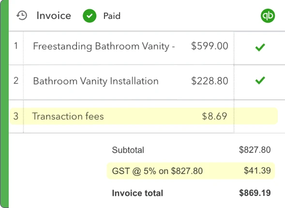 Invoice and tax