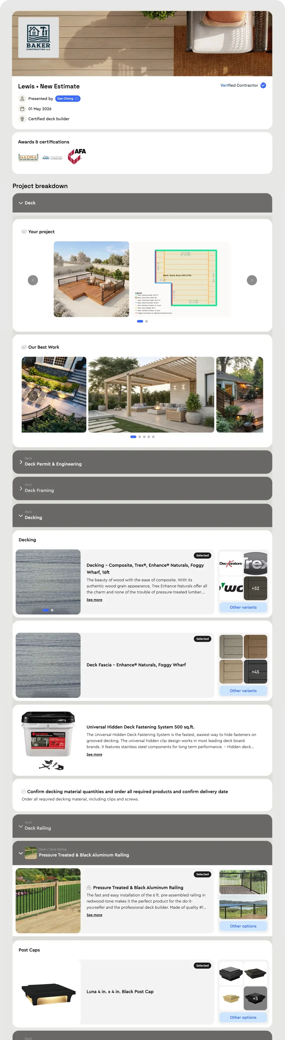 Bolster client-ready proposal