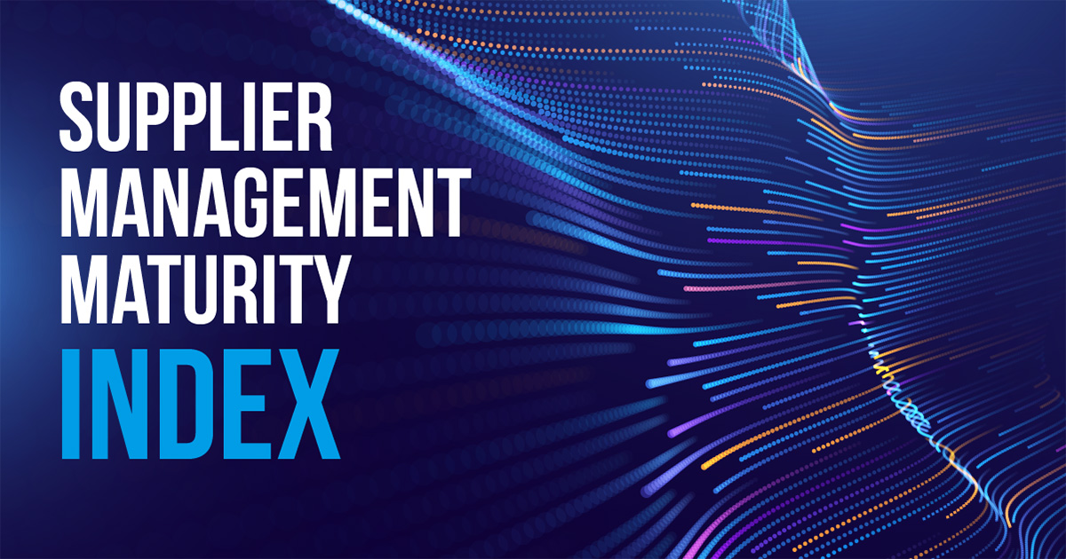 Supplier Management Maturity Index