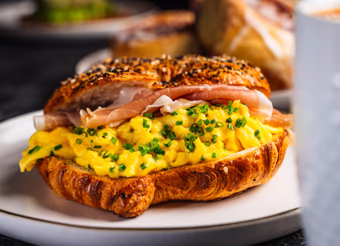 Two Fat Breggfast sandwich