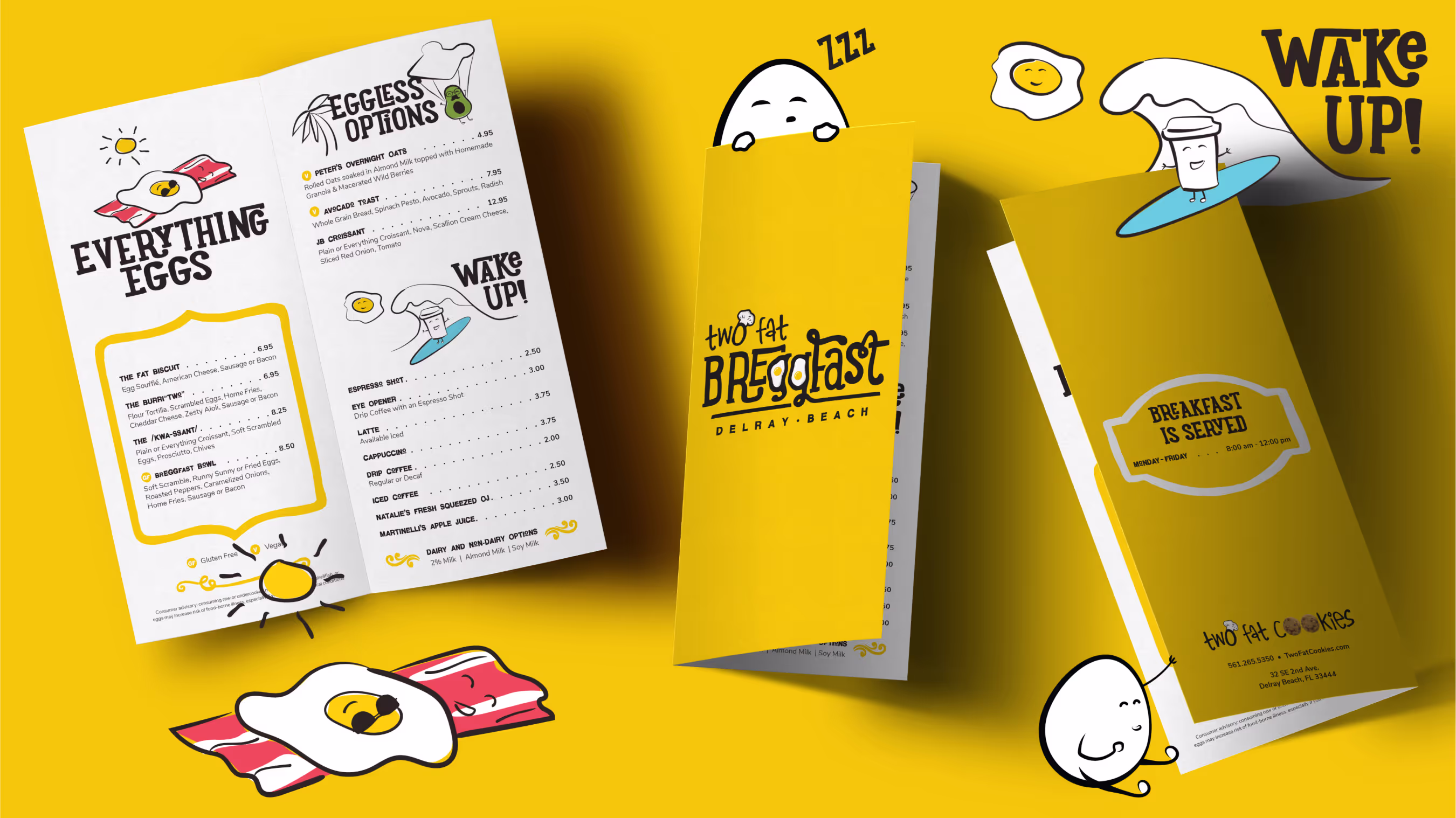 Two Fat Breggfast menu