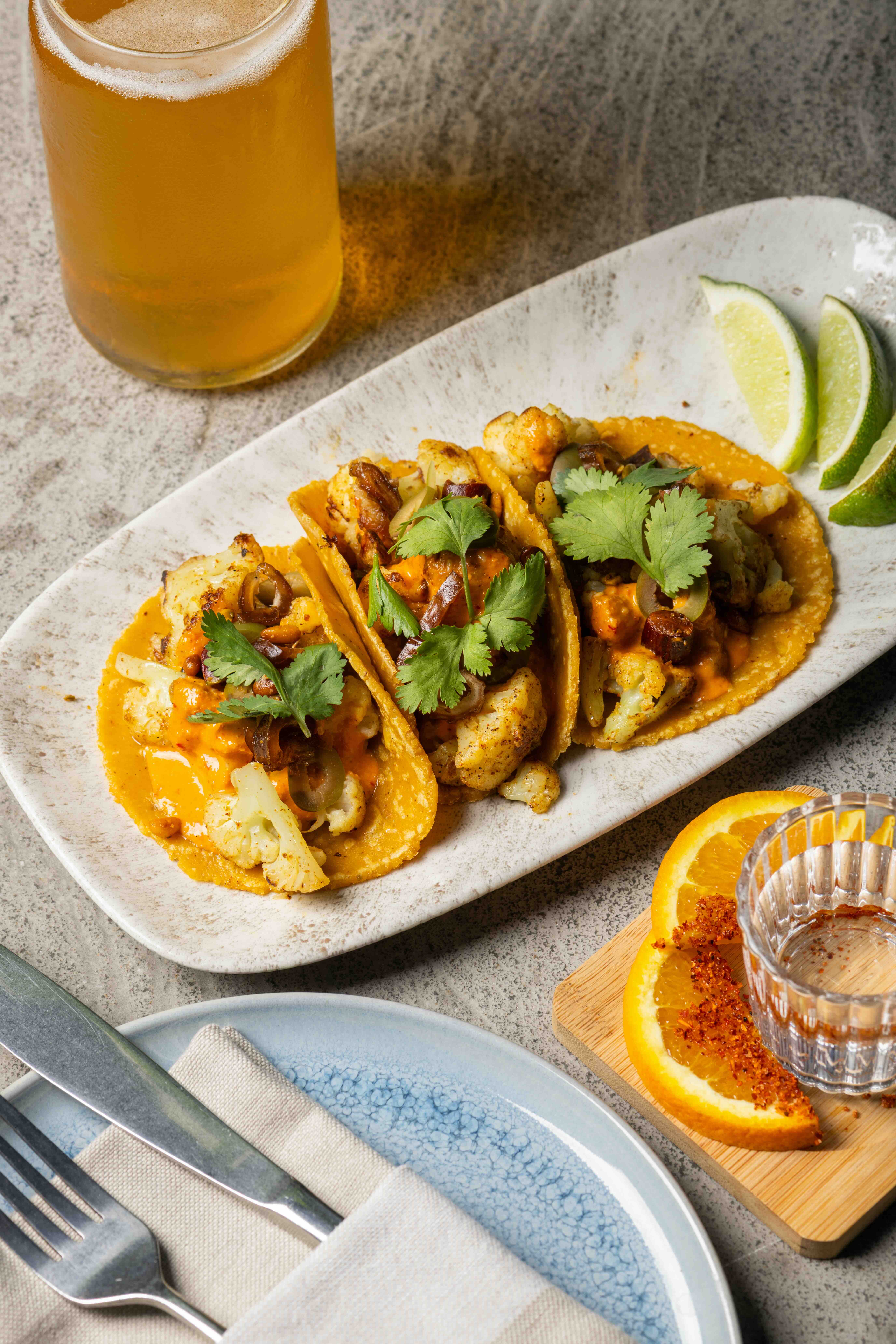 Cauliflower Tacos 