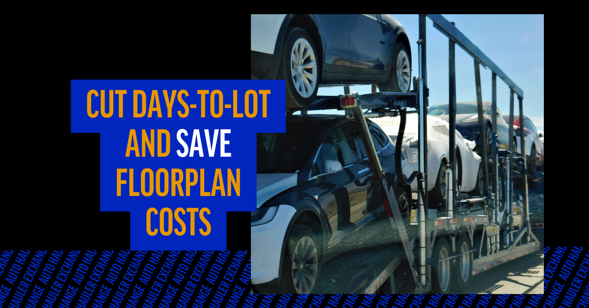 Cut Days-to-Lot And Save Floorplan Costs