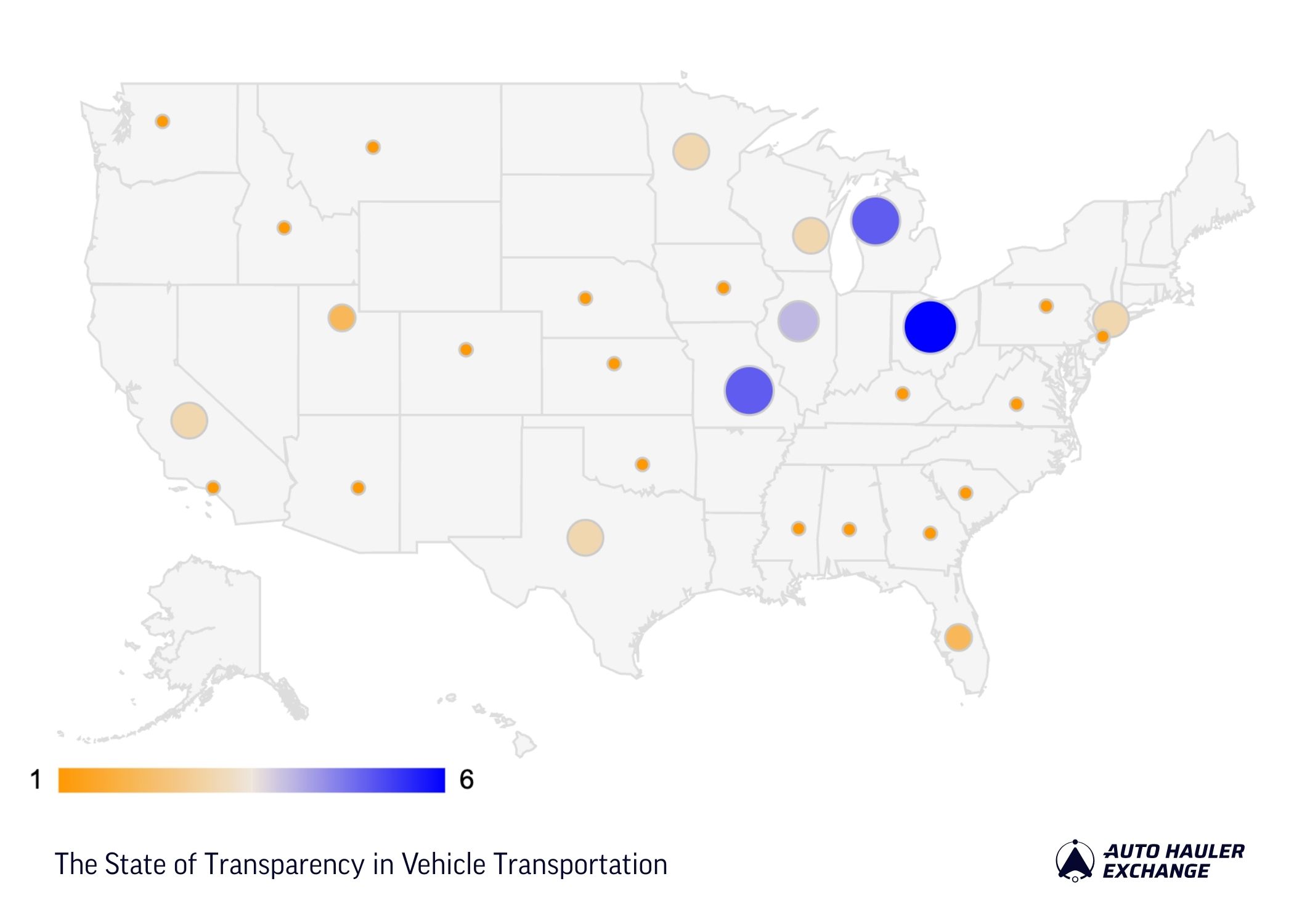 Locations of survey respondents