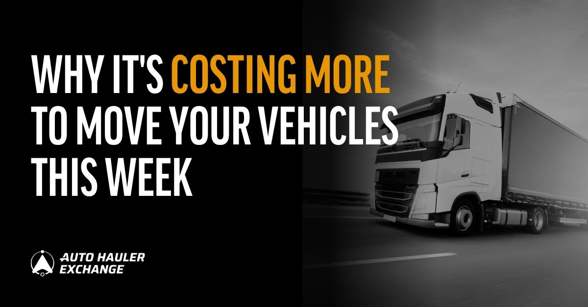 Auto Hauler Exchange Weekly Market Intelligence: Flooding Spreads Across the Midwest, West Coast Winter Storm Disrupts April Shipments