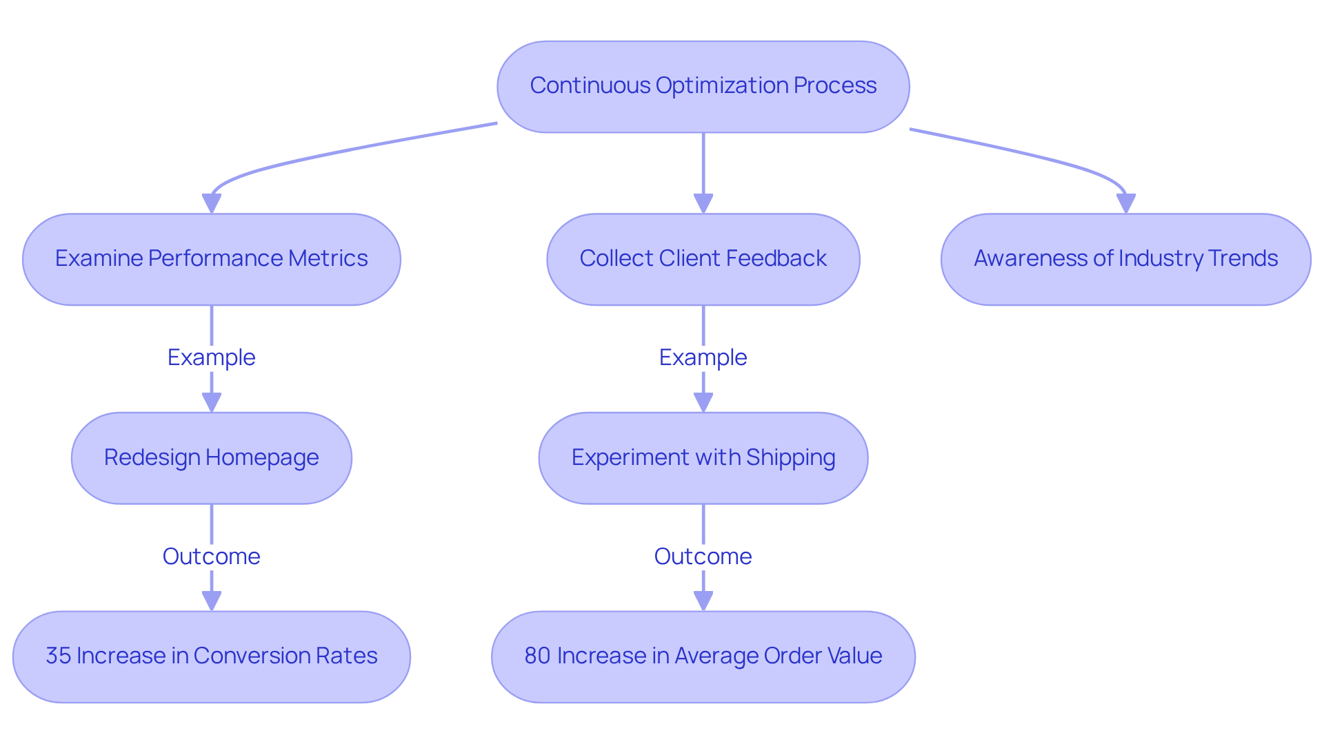 This flowchart shows how DTC companies can continuously improve by following each step. Each step leads to practical examples of how businesses adapted and succeeded in the market.