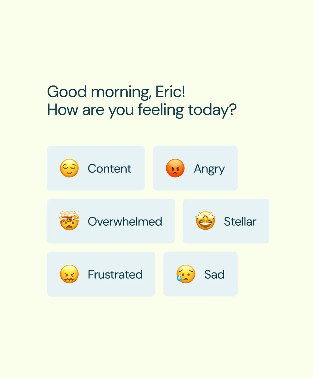 Comigo product screen