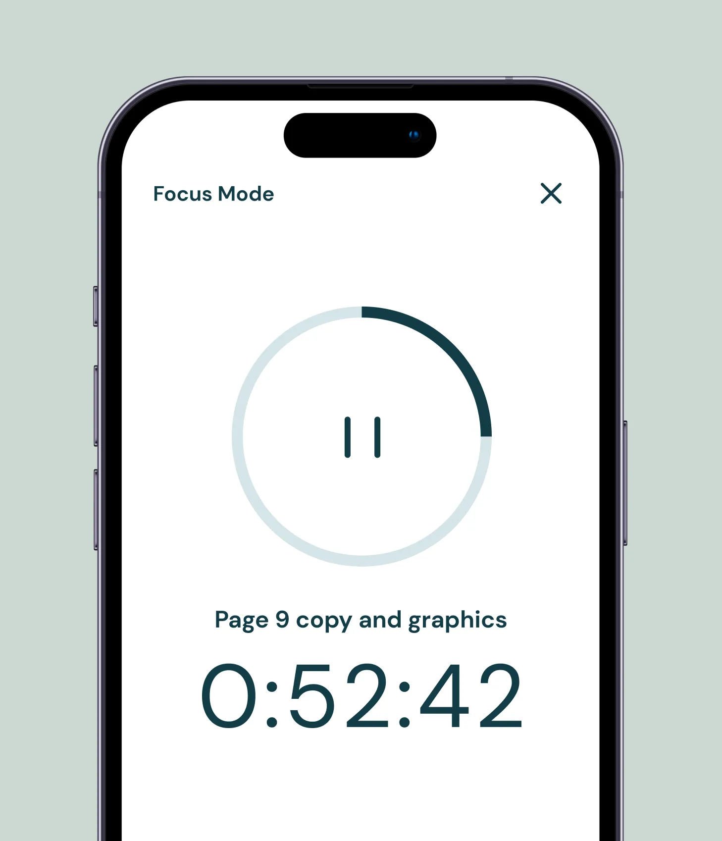 Comigo product screen