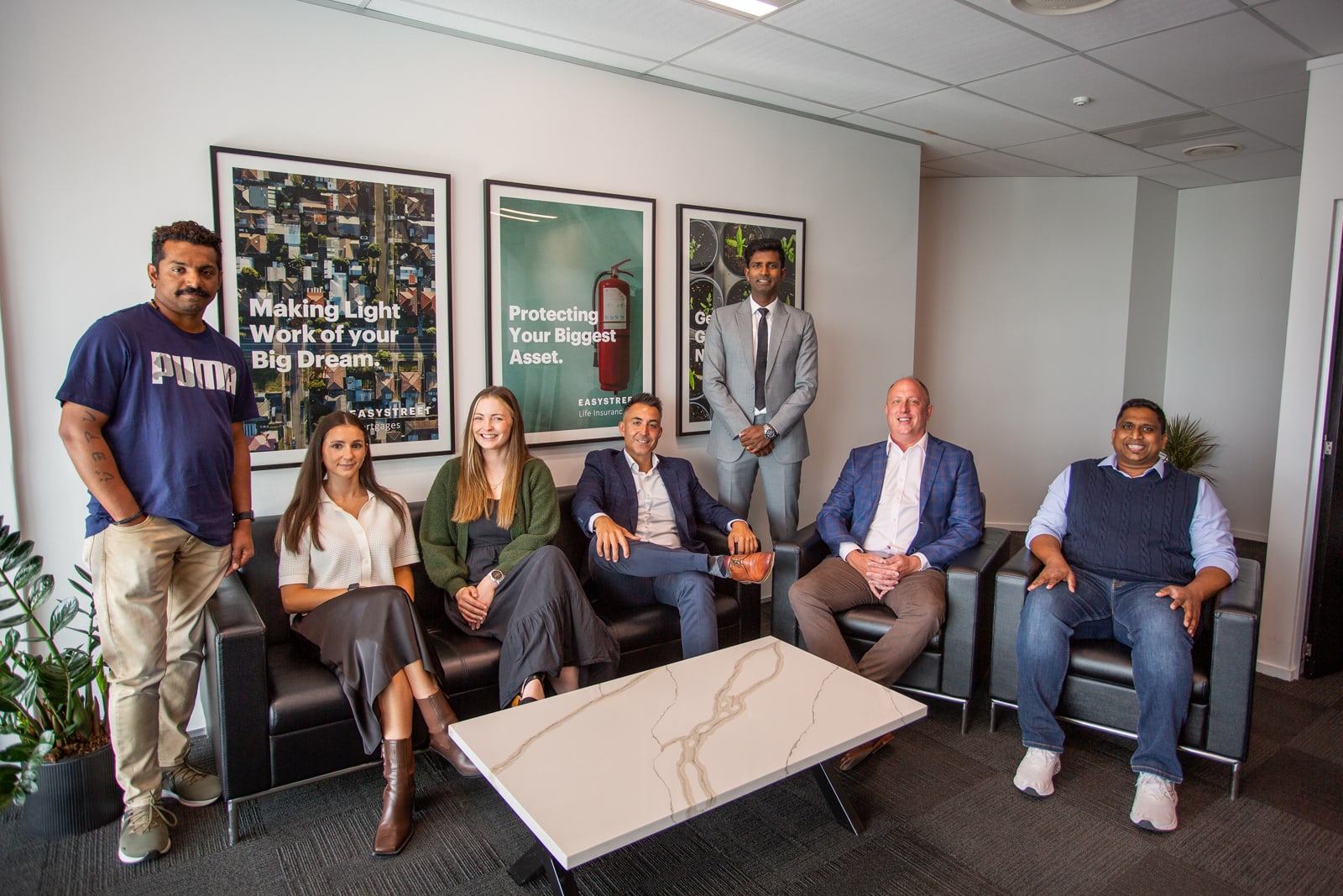 The team of Easy Street 