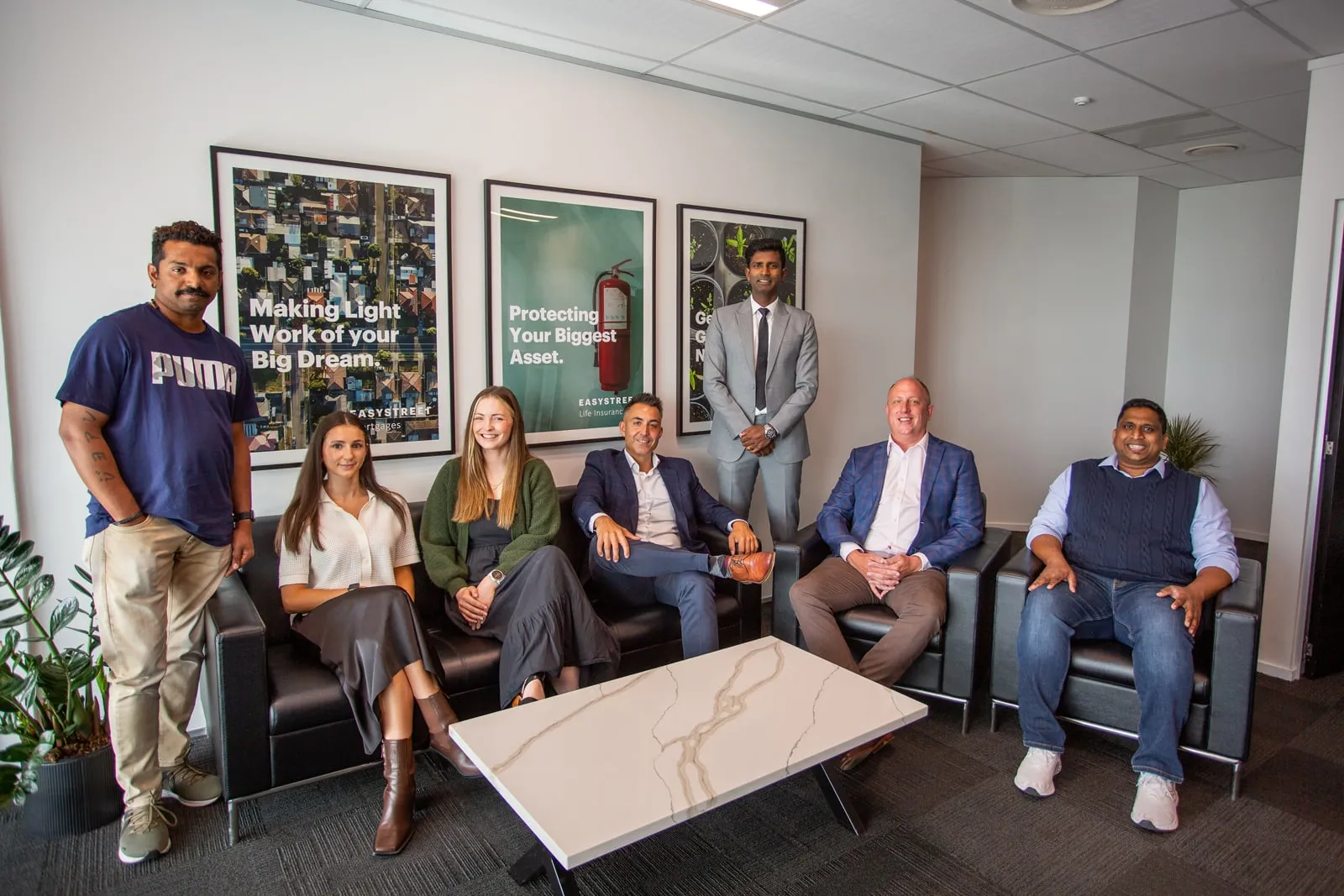 The team of Easy Street