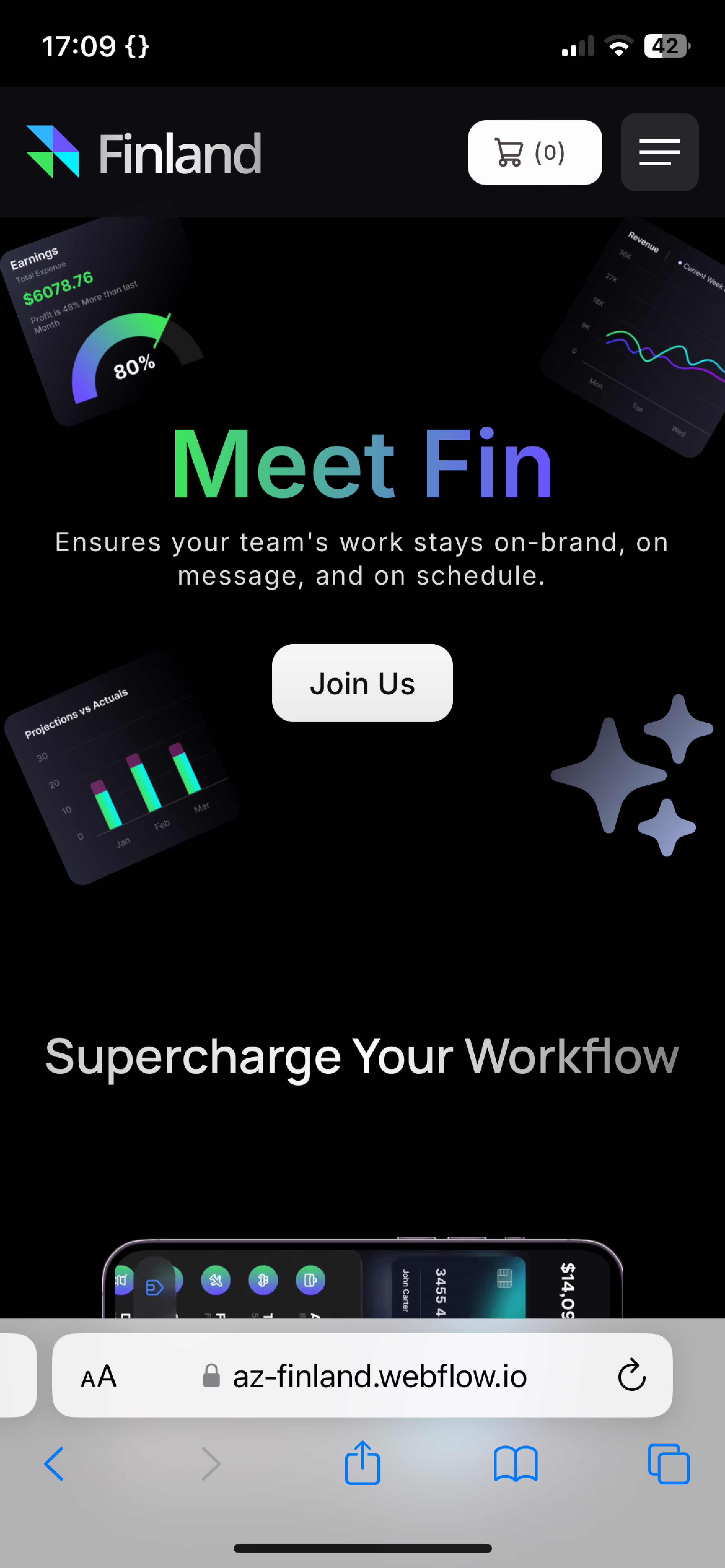 Saas Webflow Template - Finland - Designed by Azwedo.com and Wedoflow.com