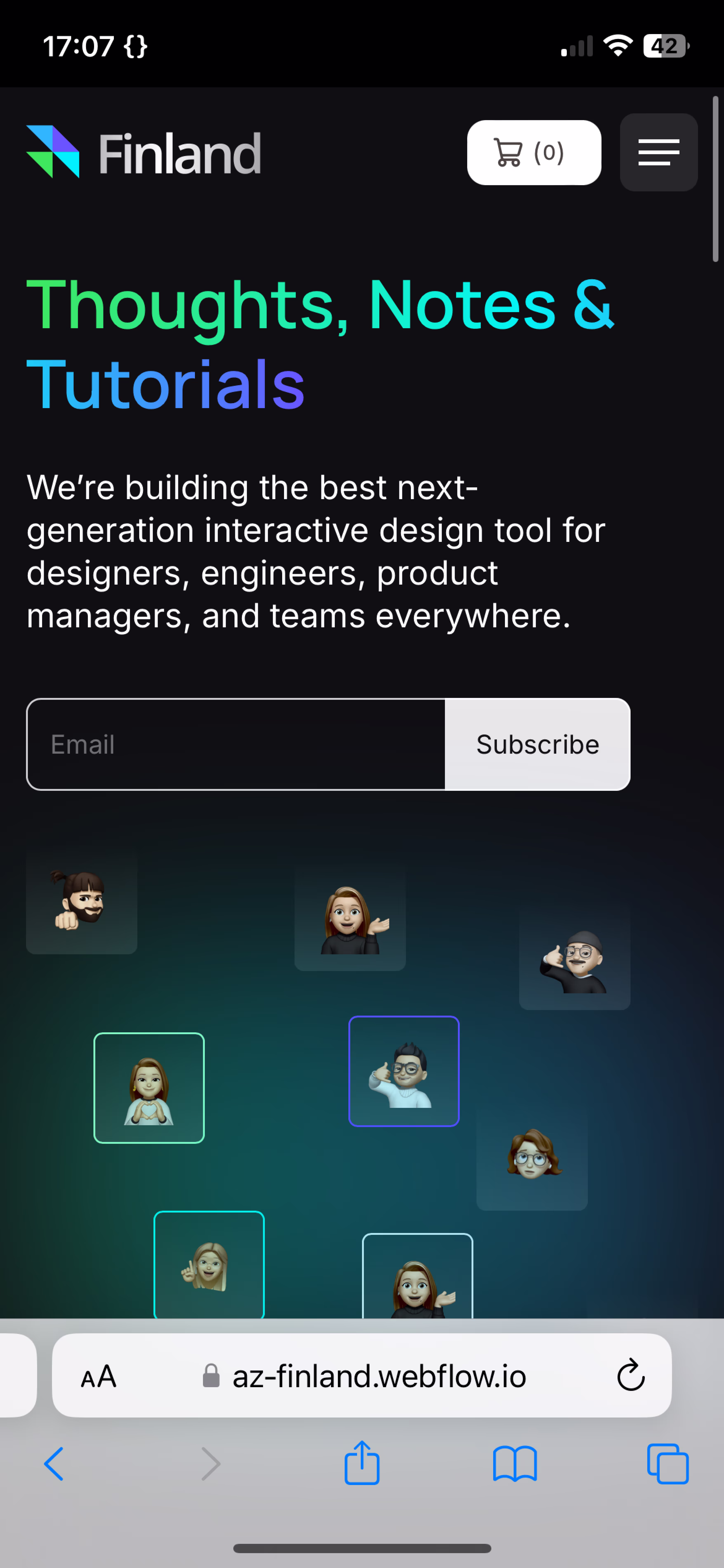 Saas Webflow Template - Finland - Designed by Azwedo.com and Wedoflow.com
