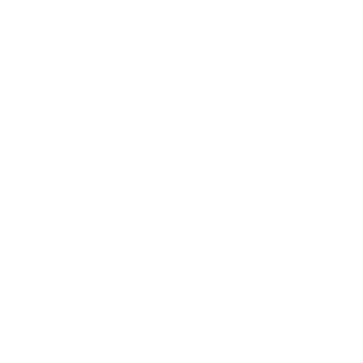 Two stylized white hands facing each other, symbolizing partnership or collaboration.