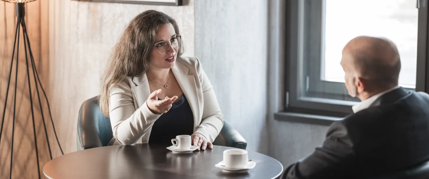 Two of the BxC managing directors in an intensive strategy discussion.