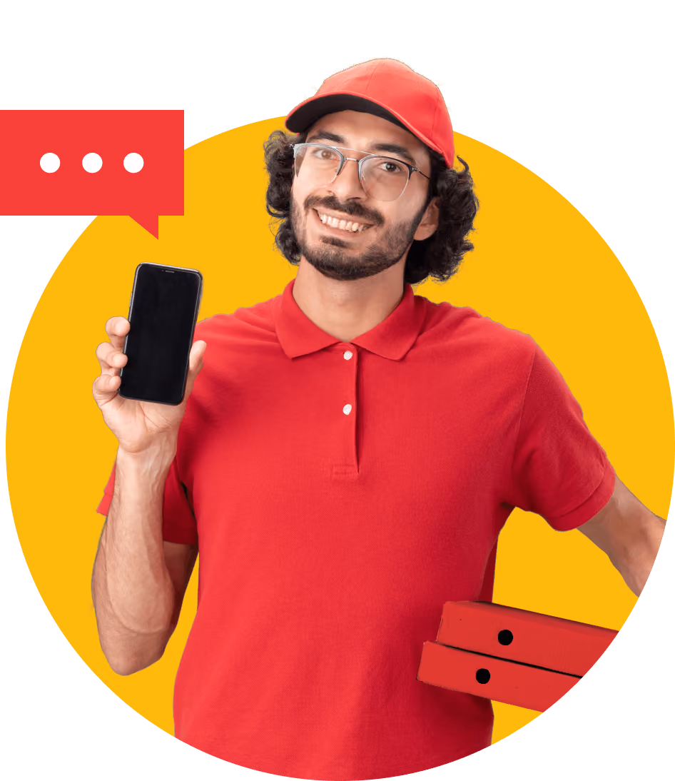 Contact Us - Pizzaplanet X Webflow Template
