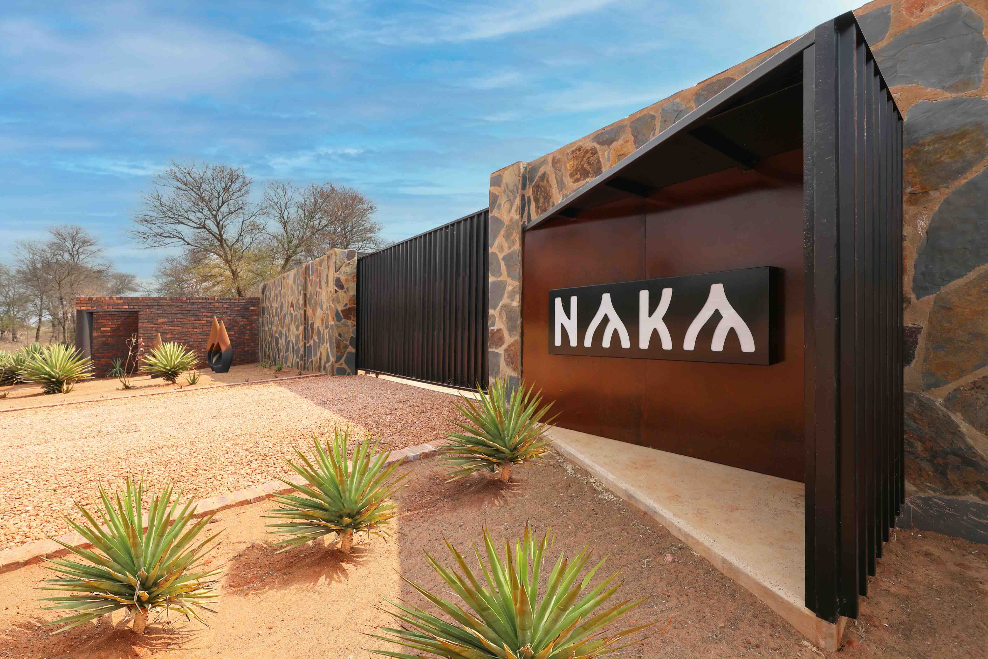 Entrance of Naka Luxury Lodge