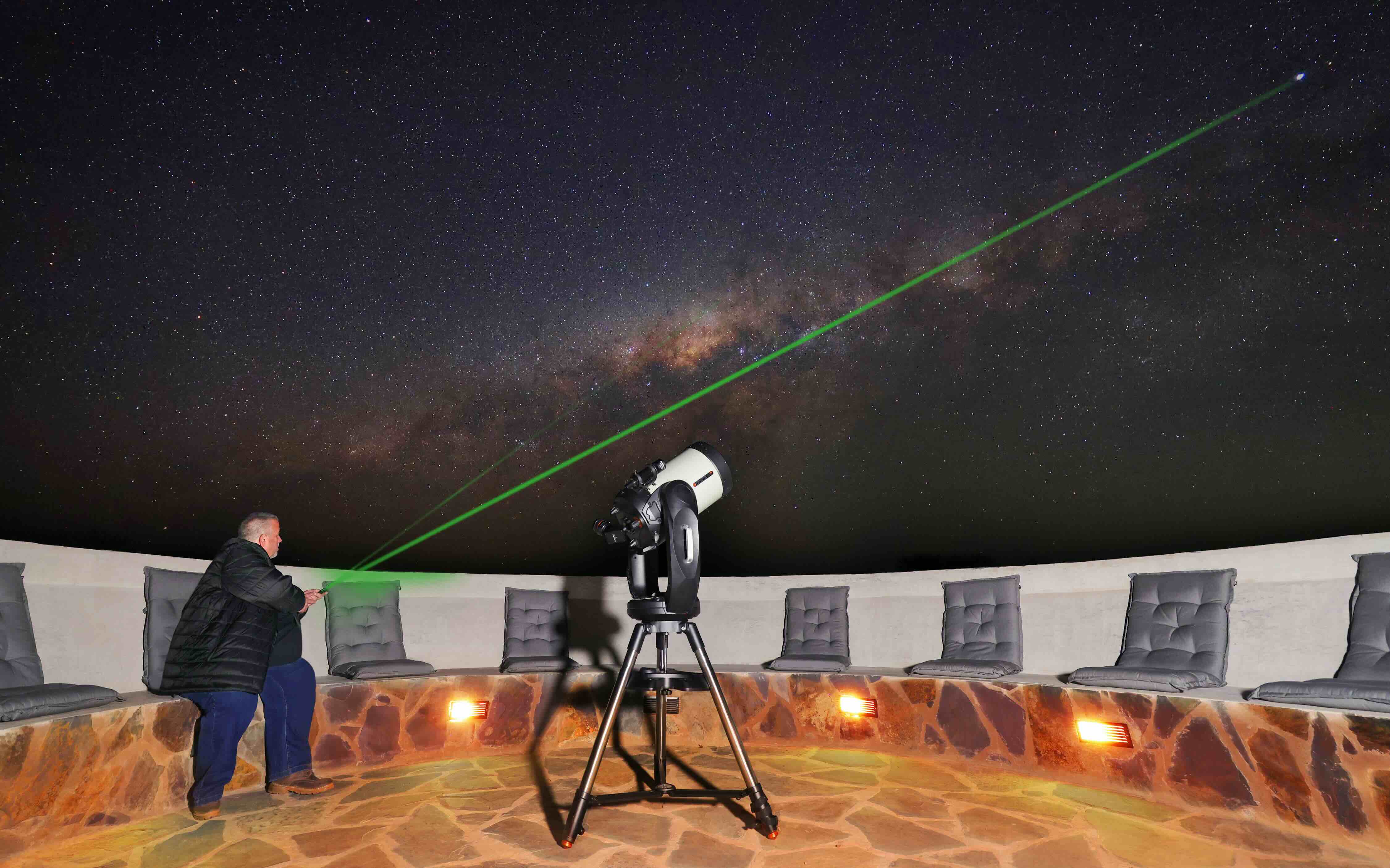 Naka Luxury Lodge Star Gazing Experience