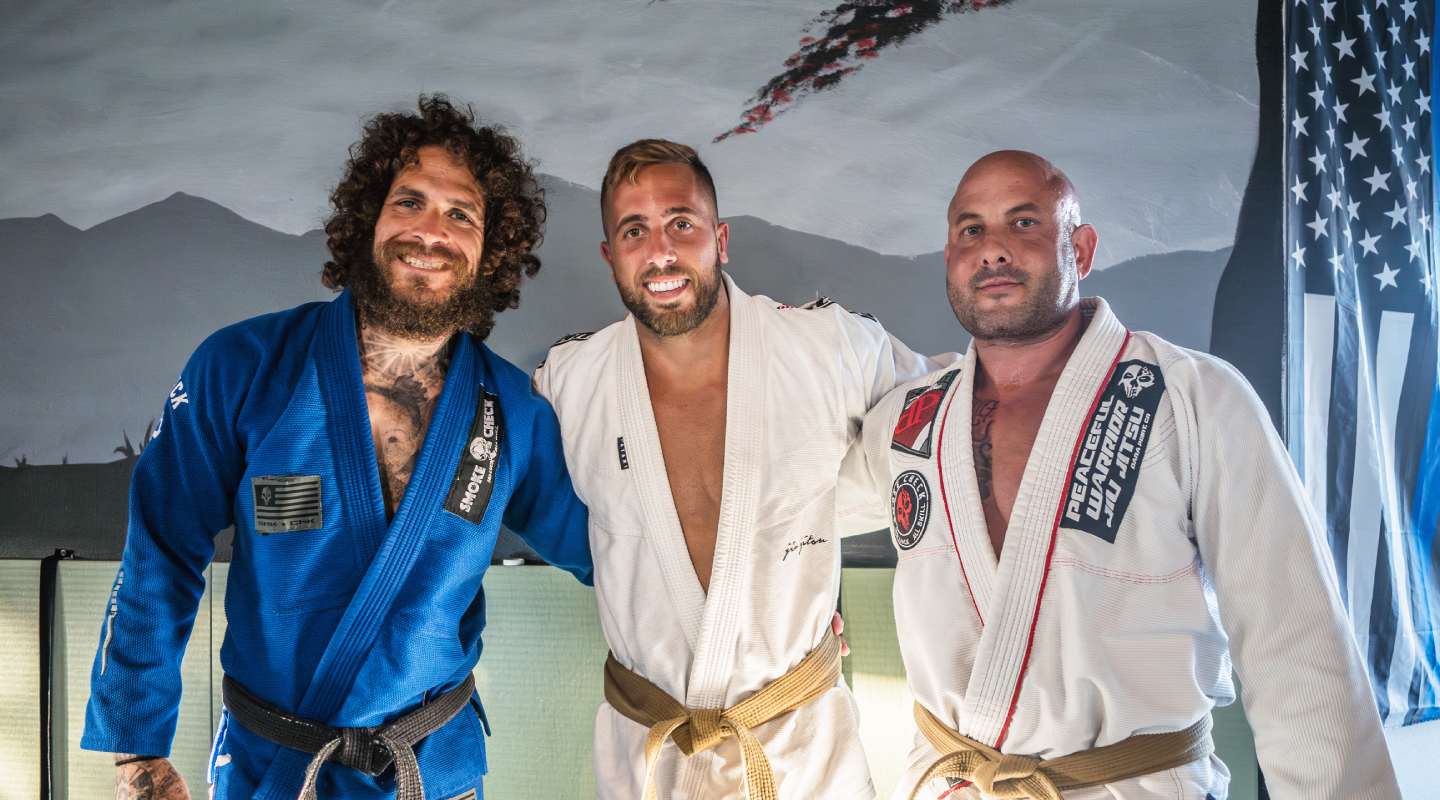 Drop-in Brazilian Jiu-Jitsu training at Peaceful Warrior in Dana Point, California