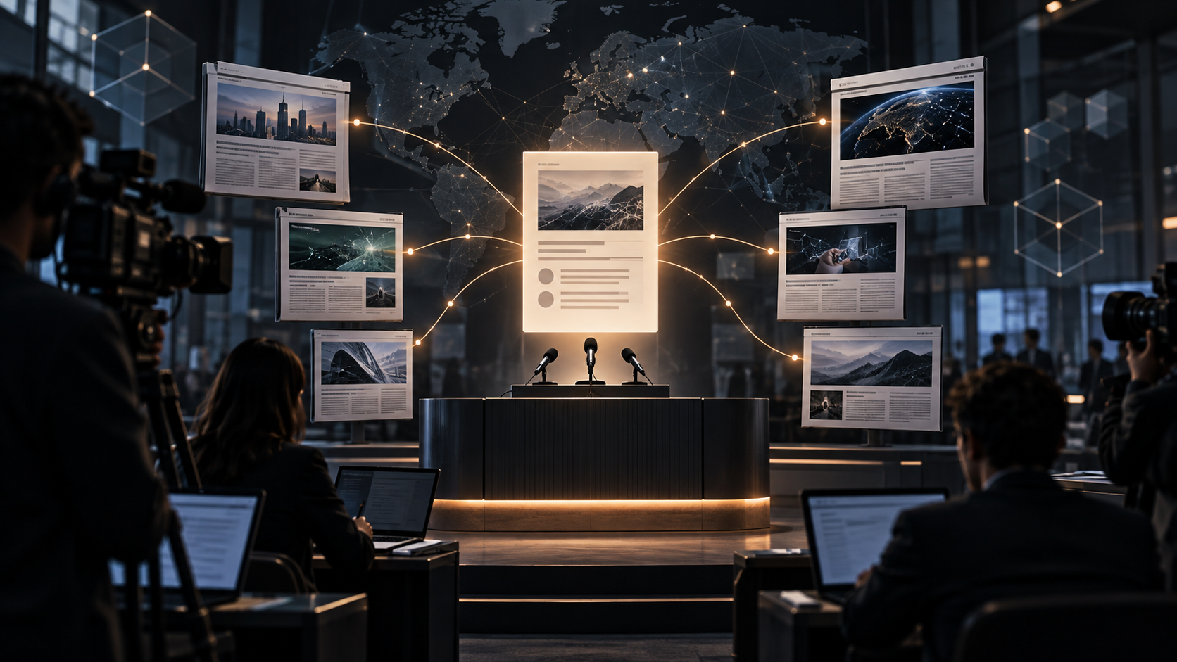 Web3 communications strategy connecting verified evidence with journalists and earned media