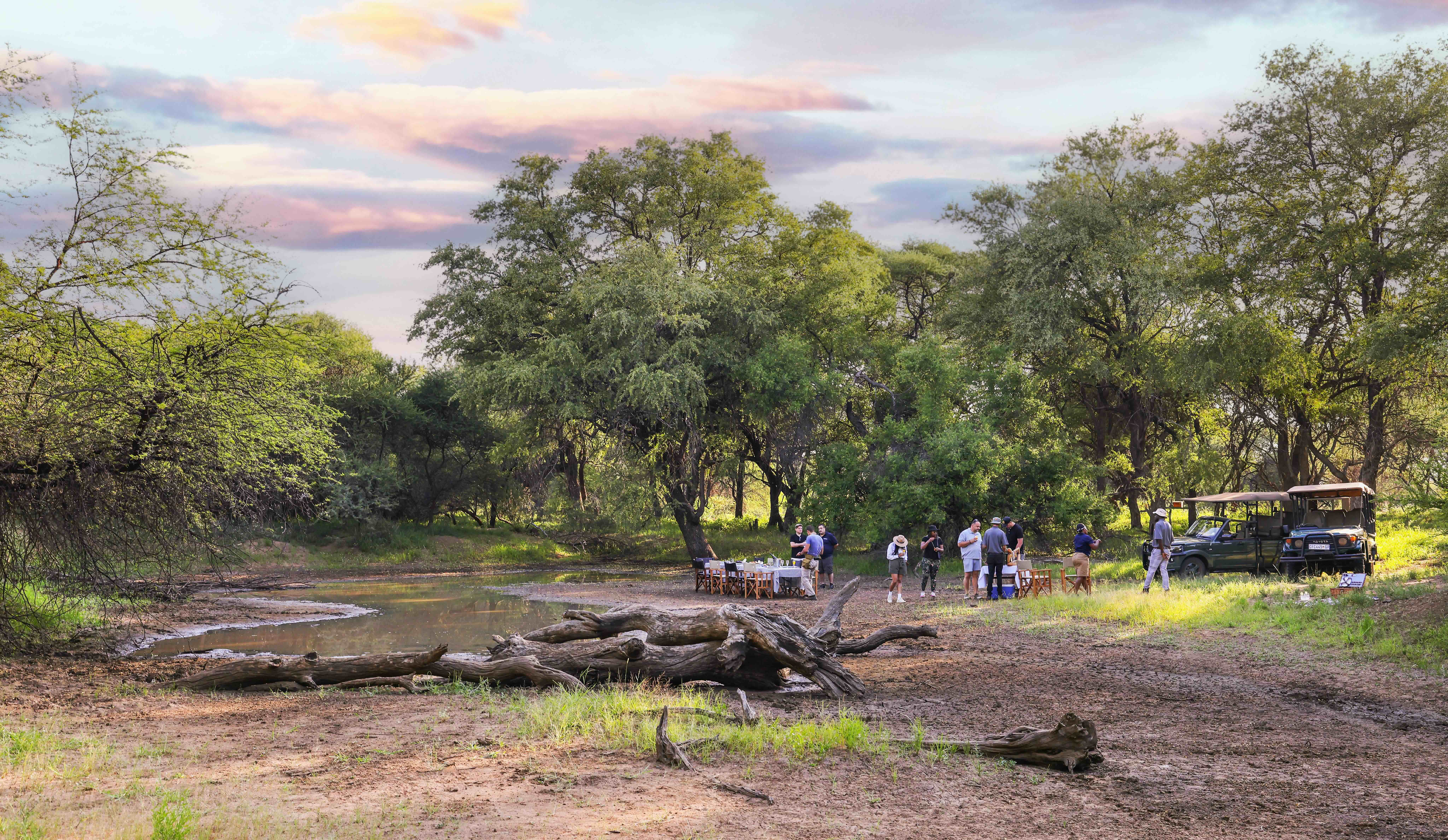 Naka Luxury Lodge bush walk experience