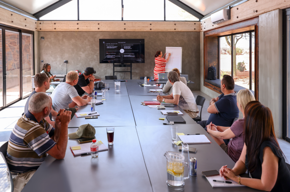 Naka Luxury Lodge corporate events boardroom