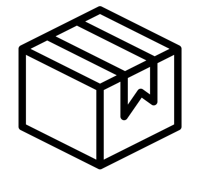 Package box icon.