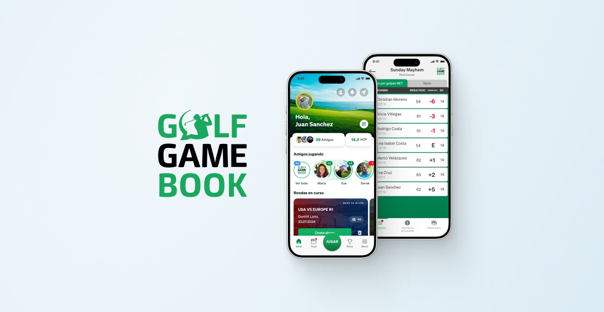 Golf GameBook levanta 2,5 millones de euros con inversores españoles y nórdicos para liderar el mercado europeo de apps de golf