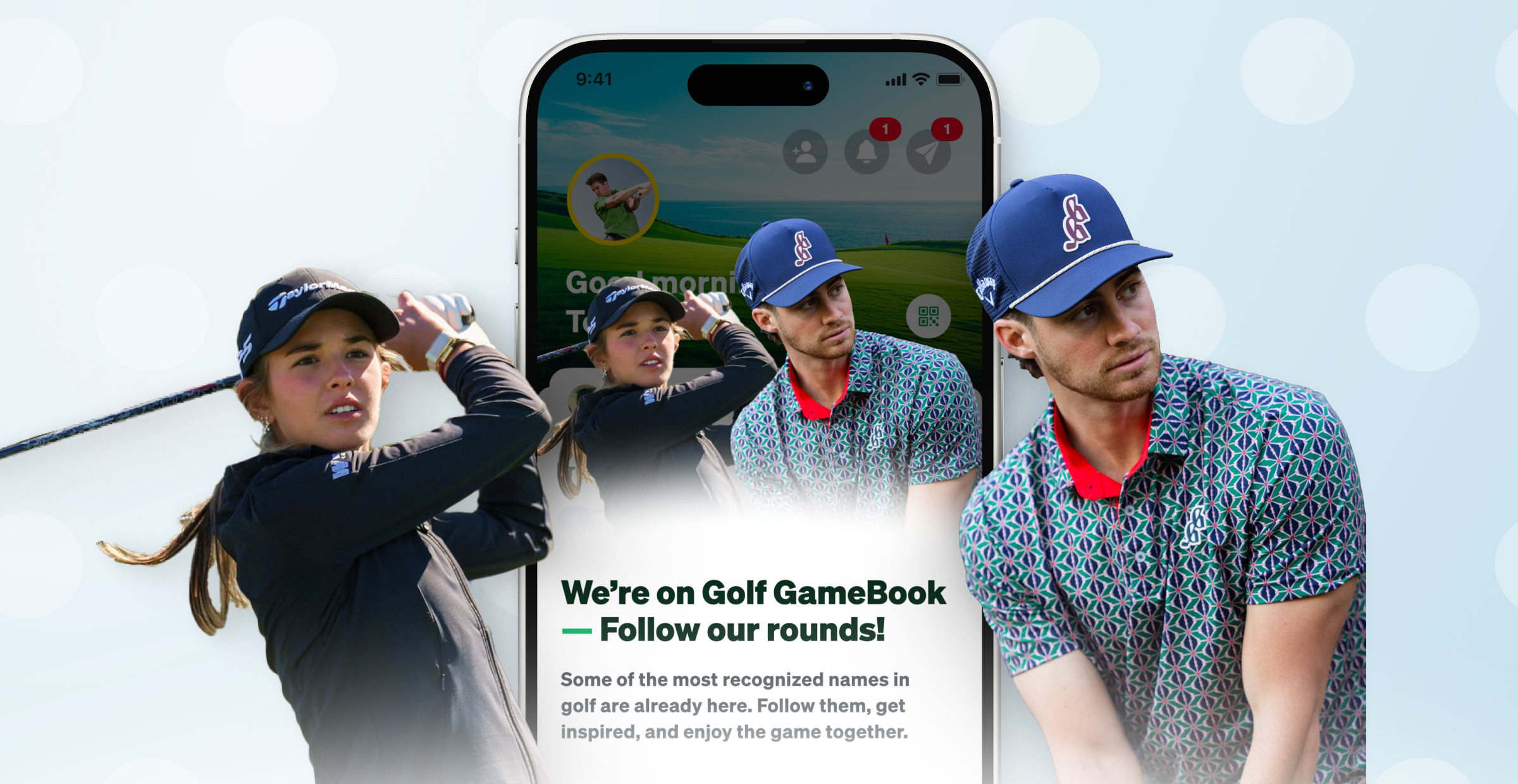 FEATURED STARS LAUNCHED: Golf GameBook kicks off 2026 with new big collaborations