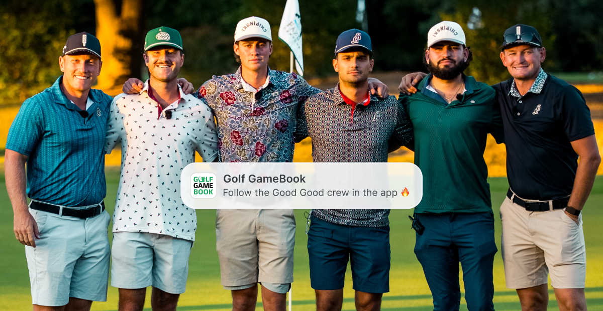 GOLF GAMEBOOK PARTNERS WITH GOOD GOOD GOLF: Bringing golf culture and community closer than ever