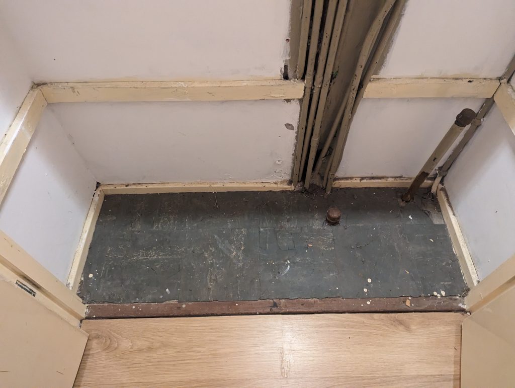 Asbestos tile removal experts from Morneault Environmental in Chelmsford