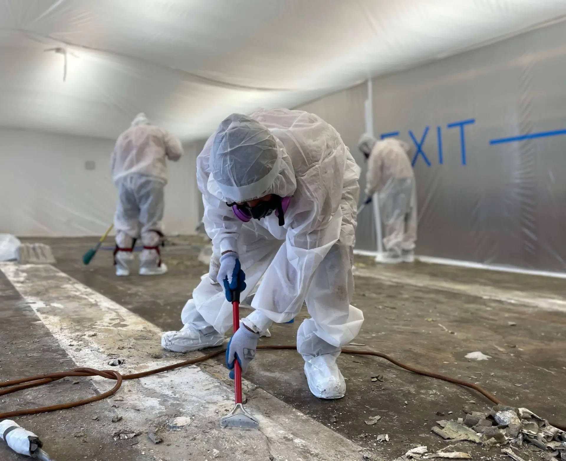 Professional asbestos flooring removal services in NH & MA