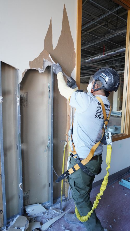 Asbestos removal and restoration contractor in Chelmsford, MA serving NH & MA