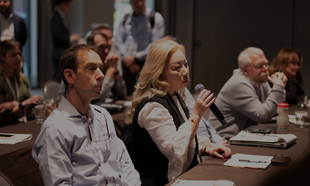 Panelists sharing insights on regulatory challenges in clinical research at Precision in Clinical Trials Summit