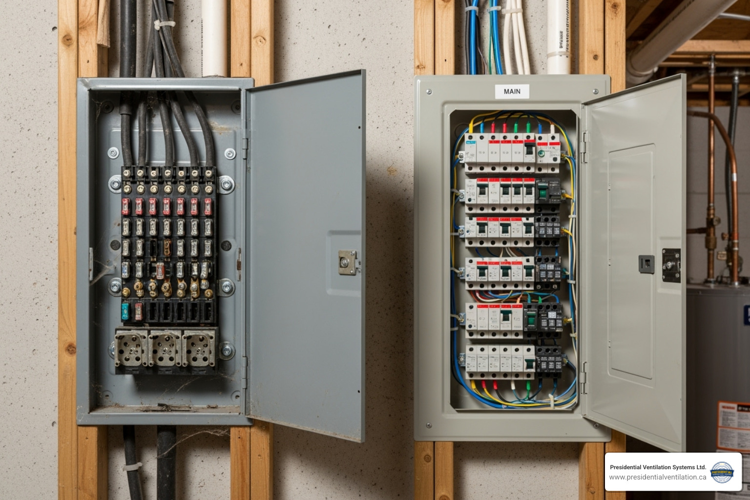 electrical panel types - breaker panel upgrade cost