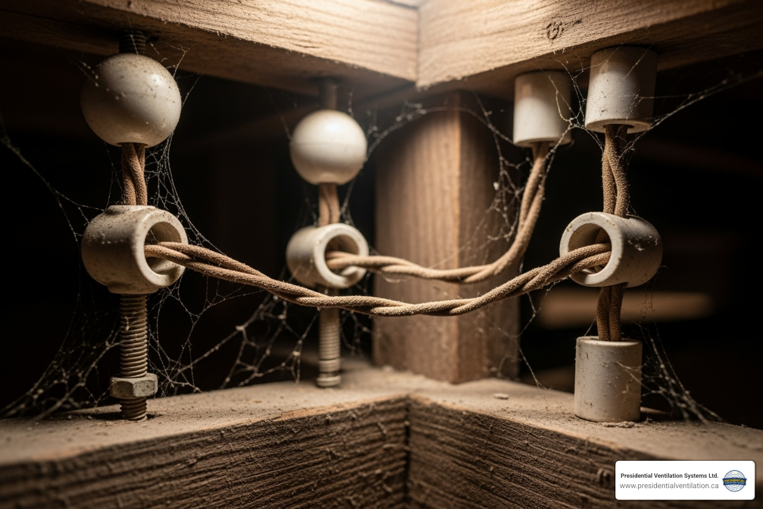 old knob and tube wiring - Electrical wiring upgrades