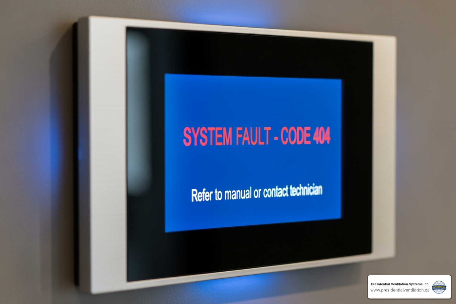 commercial thermostat displaying an error message - commercial heat pumps not working in stewiacke ns