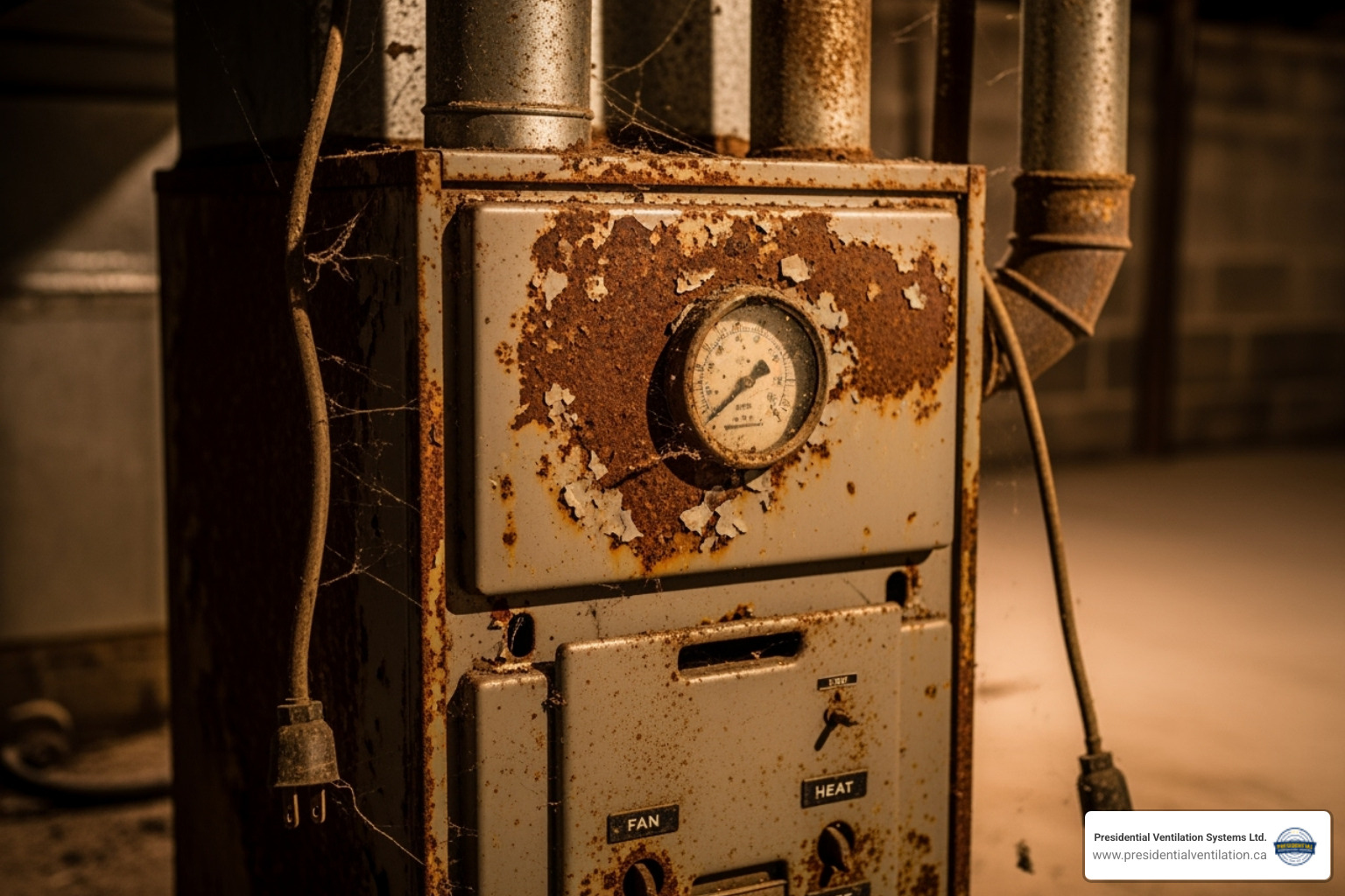 old worn out furnace - furnace replacements installation in bedford ns