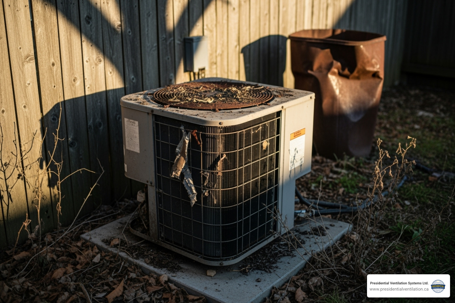 broken-down, neglected heat pump - heat pump maintenance halifax broken-down, neglected heat pump - heat pump maintenance halifax