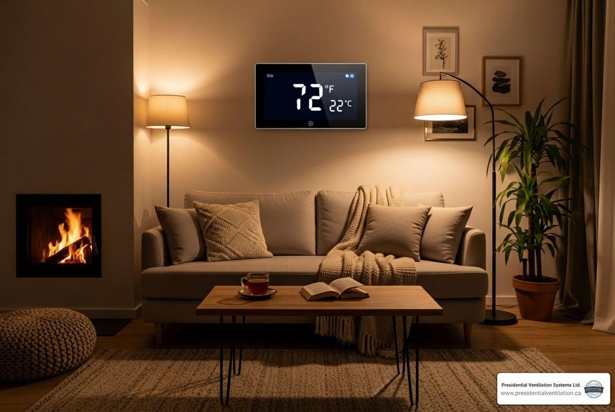 infographic showing annual heat pump maintenance checklist with seasonal tasks, DIY responsibilities, professional service items, and key benefits including energy savings percentage and breakdown prevention statistics - central heat pump maintenance burnside ns